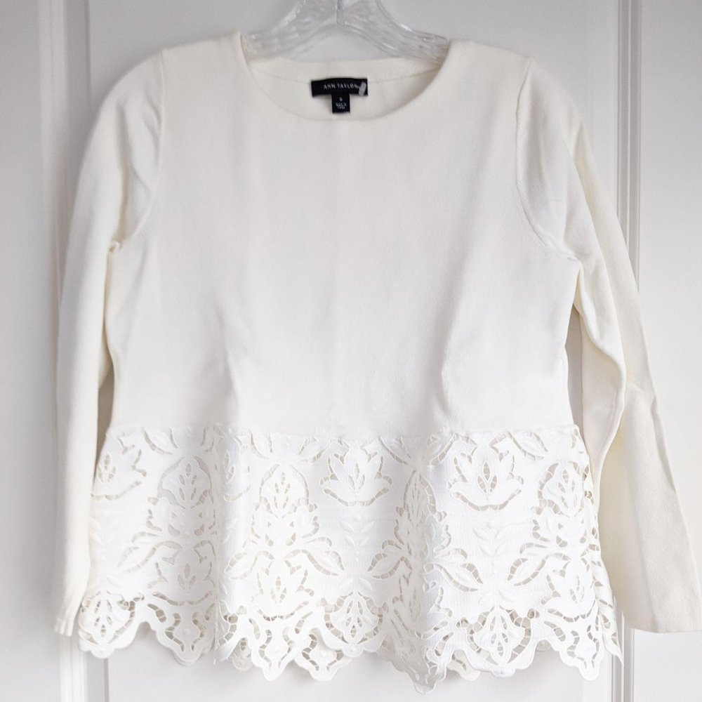 Ann Taylor Long Sleeve Blouse